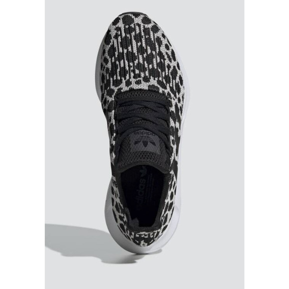 adidas Swift Run W 7.5 Raw White/Core Black/Carbon - Picture 2 of 7